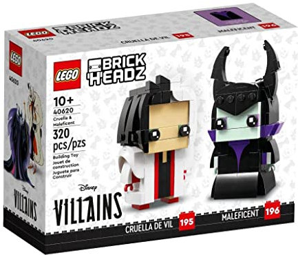 LEGO Brickheadz Crudelia e Maleficent 40620