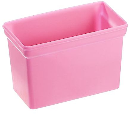 PATIKIL Magnetic Pen Holder for Refrigerator, 85x130mm Dry Erase Marker Pencil Holder Cup Organizer for Fridge Whiteboard Locker, Pink