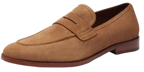 Coach Declan Suede Loafer für Herren, Kokosnuss, 41 EU