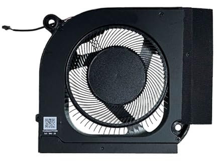 RAKSTORE Ventilateur de refroidissement de rechange pour ordinateur portable compatible avec Acer Predator Helios Neo 16 PHN16-71 Quiet Cooler Fan (ventilateur GPU)