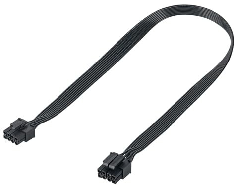 Da spina CPU 8pin a spina CPU 8pin (4+4 staccabili) Cavo adattatore di alimentazione scheda madre EPS-12V per alimentatore Seasonic