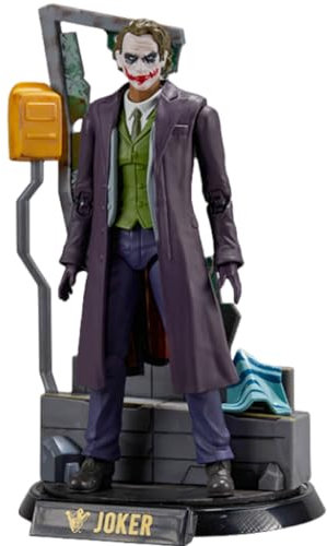 HiPlay Fondjoy Collectible Figure Full Set: Heath Ledger, Joker Deluxe Edition, 1:9 Scale Miniature Action Figurine JokerHHB