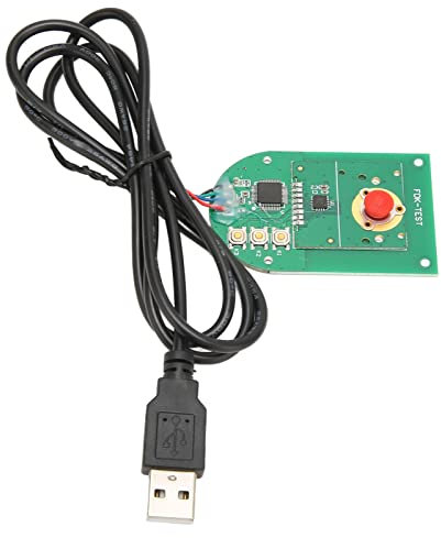 Yctze Trackpoint de Clavier Amovible avec Câble de 1 M, Pointeur pour Ordinateur Portable à Dôme Souple à Capuchon Rouge, Compatible avec Les Ordinateurs Portables ThinkPad