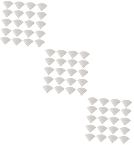 150 Piezas de papel filtro cono de goteo de embudo papel de filtro de cafe círculos s de cafetera s cafe de cualitativo TOPBATHY