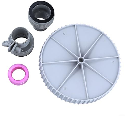Advokingtap Kit di conversione per pompa skimmer sostituzione skimmer filtro a sabbia pompa filtro skimmer con adattatori per tubi di tipo B pompa a sabbia rotolo di nastro per onda estiva SFX1000