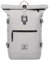 Rucksack Kane Roll-Top Kurierrucksack XL groß - PET recycelt, wasserabweisend - Wander-Rucksack Laptop-Fach 15 Zoll White-Sand