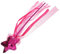Vaguelly Zauberstab Pailletten-Sterne-Zauberstäbe Spielzeug für Mädchen Zauberstäbe Kinderspielzeug Fairy Wand Party mitgebsel Kinder Toy -Fee-Stick Feenstab mit Bändern Polyester rot