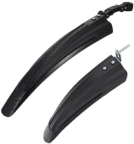 PAMINGONO 1 Paar Fahrrad Schutzbleche Verstellbare Schutzbleche Vorne Und Hinten Universelle Mudguards Für Mountainbike Und Gravelbike Schmutzfänger Und Spritzschutz Zubehör