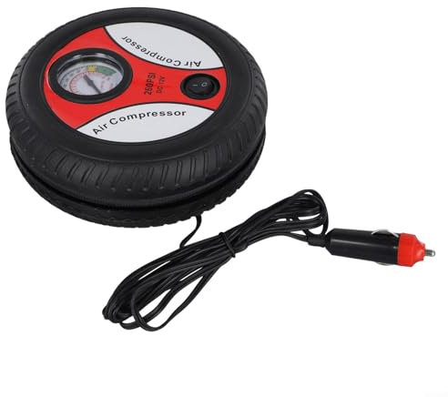 Pompe de gonflage de pneus 12 V avec pression de 260 psi, idéale pour les voitures, les balles et les flotteurs