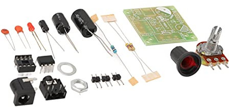 HEEPDD FR4-A PCB LM386 Audio Amplifier Kit Super Mini Module Board 3-12V for Audio Projects