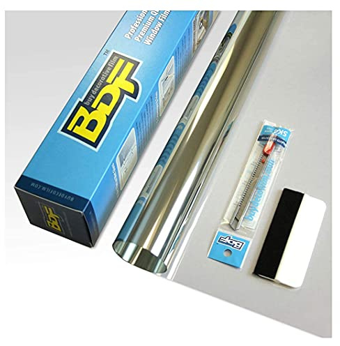 BDF NSH70 Fensterfolie Transparent Mit Hohem Lichtfluss Und Hoher Wärmeabweisung & UV-Schutz (Sehr Leicht) - 61cm X 15m