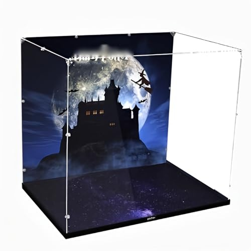 Acryl-Vitrine für Lego 71043 Castle, Staubdichte Box, Aufbewahrungsbox, Transparente Box, Displaybox Kompatibel mit 71043 (nur Box)