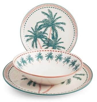 H&H Servizio Tavola 18 Pezzi Haiti