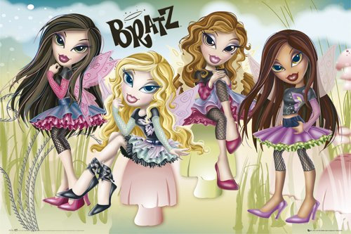 1art1 Empire 269690 Bratz Pixies Comic Film Movie Kino Plakat Poster Druck - 91.5 x 61 cm