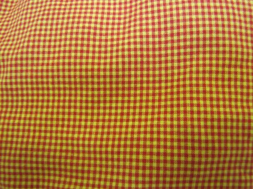 Saling, Rapssamenkissen gute Alternative zur Wärmflasche, ca 20 x 30 cm, rot/orange