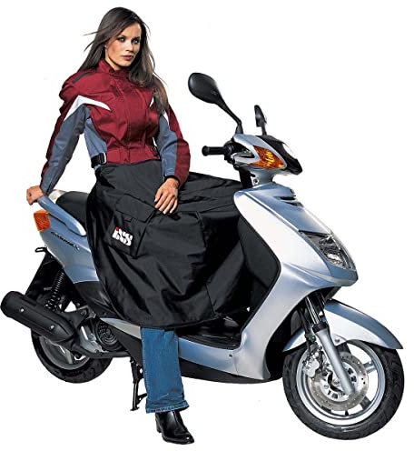 IXS Thermodecke Rolli - PU beschichtete Scooter-Thermodecke - Schwarz - Minimalistisch - Decke