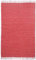 Theko Happy Cotton Teppich, 100% Baumwolle, Rot, 70 cm x 140 cm