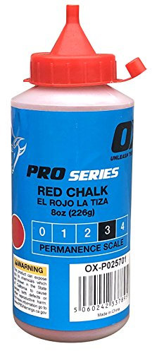 OX Pro Chalk Refill 226g - Red