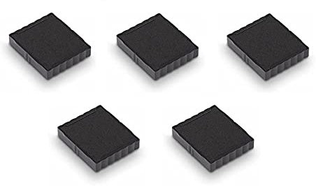 Trodat 5 Stück Kassetten Ersatz-Stempelkissen für Stempel 6/4922 a schwarz