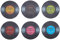 Rockbites - Untersetzer 6er Set, Motiv wählbar (Record Music - Set)