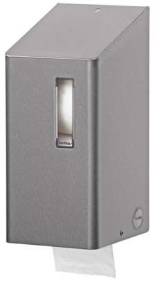 ALLCARE 2201444 AFP-C SanTRAL SRU E Edelstahl 2 Rollen Spender System-Rollen