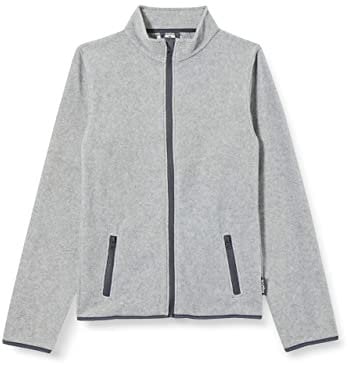 Playshoes Fleece-Jacke Unisex Kinder Outdoor-Oberteil, grau/melange, 104