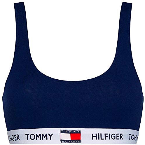 Tommy Hilfiger Unlined Bralette Andere BHs Damen, Blau (Navy Blazer), S