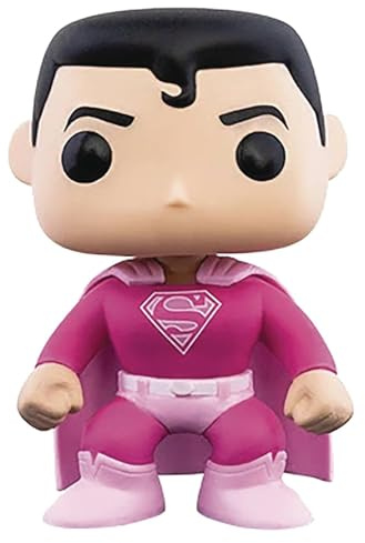 Funko POP! Heroes: Breast Cancer Awareness - Superman - DC Comics - Vinyl-Sammelfigur - Geschenkidee - Offizielle Handelswaren - Spielzeug Für Kinder Und Erwachsene - Comic Books Fans