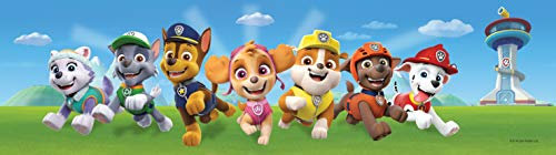 AG Design Paw Patrol Rescue Decorative Wall Border for Kids Bedroom, 5m x 14cm, WBD 8161, Multi-Colour, 0.1m x 5m