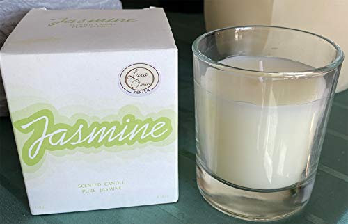 HGD Vaso votivo Jasmin Grande, Cera, Blanco, Large