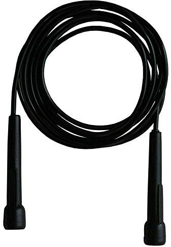 Playerz Nylon 9.5ft Jump Rope - Adjustable Length, Durable Construction, Full-Body Toning, High-Calorie Burn, Ideal for Cardiovascular Conditioning, Coordination, and Agility - Portable & Compact
