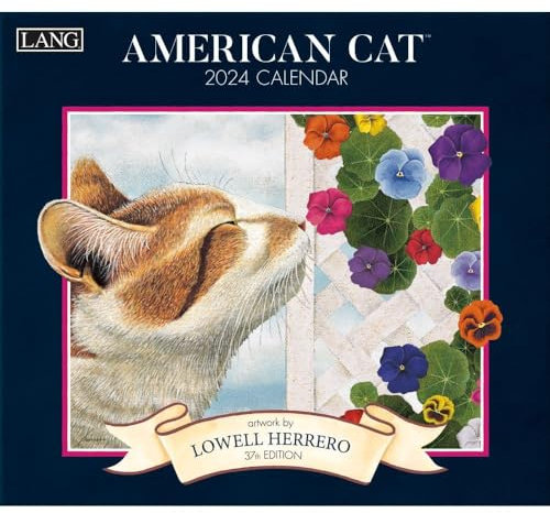 American Cat Wandkalender 2024