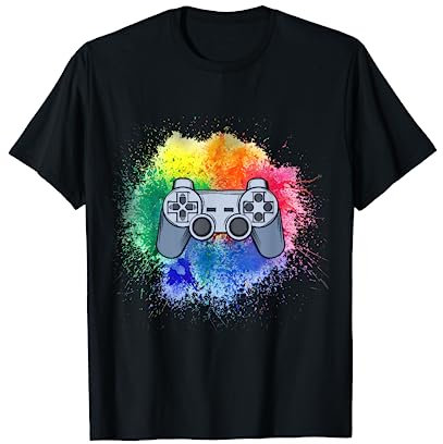 Gaming Geschenk Für Zocker Konsole Retro Zocken Spruch Level T-Shirt