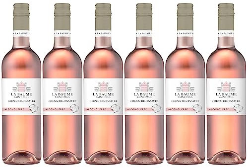 La Baume St Paul - Vin rosé désalcoolisé, Grenache et Cinsault - Sans alcool (6 x 0,75L)