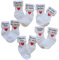 Chaussettes personnalisables pour bébé - thème annonce de grossesse (Coucou mamie je suis en route)