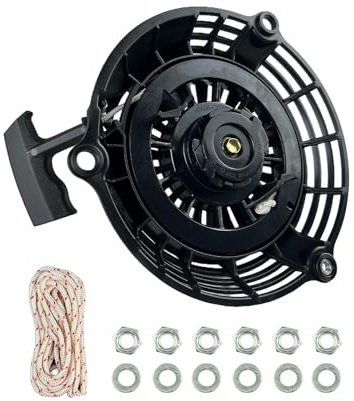 YAMAKATO GCV160 Lanceur Tondeuse Démarreur à recul pour Honda GCV 160 | Noir Pull Start Assemblée pour tondeuse à gazon 28400-Z0L-V20ZA