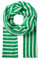 Tommy Hilfiger Essential Flag Scarf, Schal, Grün-Weiß