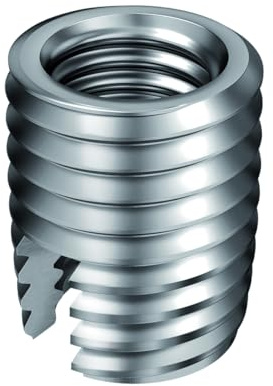 RAMPA Gewindemuffe Typ ES, M10 x 18 mm, Stahl gehärtet & verzinkt, 25 Stück