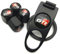 0XBIT Auto Ventilkappen, 4 Stück Autoreifen Ventilkappen, Ventilkappen Auto mit Beschriftung, Keychain Can be Used as a Wrench, Autoventil Kappe, für for Cars and SUV