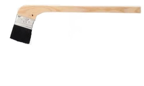 Wooden Paint Brushes Long Handle Elbow for Wall Painting BBQ Oil Cleaning Removal Machine Metal Chips Clear Hand Tool