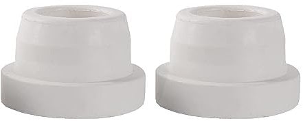 WWHJR 2Pack Pool Ladder Rubber Stopper for 1.9Inch Ladder Tubing for Swimming Pool Liner Ladder Foot Replacement PVC