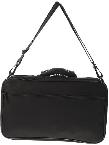 UPKOCH Tragbarer Oboenkoffer aus PU Leder mit Canvas Tasche Gepolsterte Oboenbox Schützende Oboen Aufbewahrungstasche für Musiker