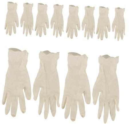 UKCOCO Disposable Gloves 20 Count Soft Stretchy for Boys and Girls
