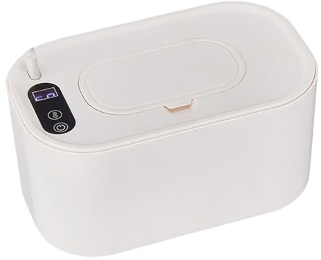 Calentador de toallitas para bebés: calentador de toallitas con calefacción, mantiene las toallitas calientes, cómoda máquina de toallitas húmedas | Calentador portátil para caja de cuidado de bebés,