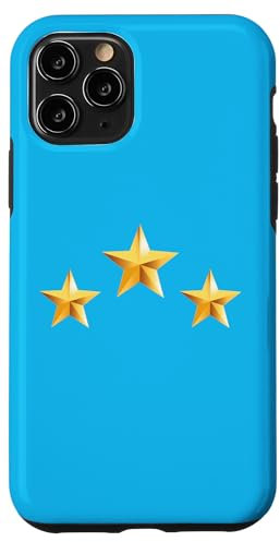 Tres estrellas doradas Carcasa para iPhone 11 Pro