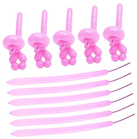 JOINPAYA 100piezas Globos De Látex De Cumpleaños De Globos Largos Para Decoración De Para Celebraciones y Decoraciones