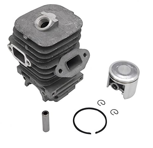 Yurefax Kit pistone cilindro da 39 mm, for Echo, parti di utensili for motoseghe CS-350 CS-351 CS350T P021-009250 Cilindro a pistone da giardino