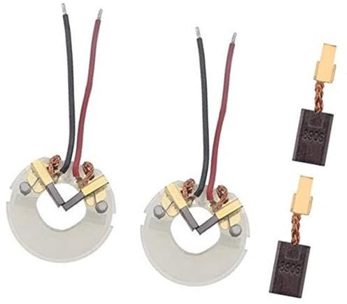 MUEOSI 2 Stück Kohlebürstenhalter, Paar Kohlebürsten, 3 x 8 x 13 mm, kompatibel mit HILTI SFC14A SFC14-A SFC 22-A 22A Elektrowerkzeug-Teilen Kohlebürstenhalter für Automotoren