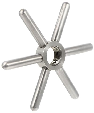 Stainless Steel Snowflake Cup Washer Head for Pub and Coffee Shop | Silver Finish, Multi-angle Water Discharge, Easy to Disassemble, Install and Clean for Milk and Beverage Cups
