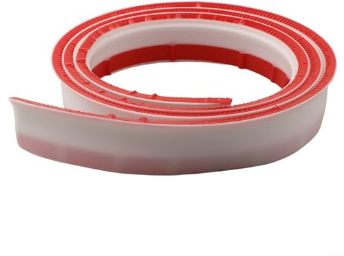 Eawfgtuw For Silicone Shower Tray Sealing Strip 4.5cm Width x .5cm Height Water Barrier Retaining Strip for Bathroom Sink Edging and Wet Dry Separation
